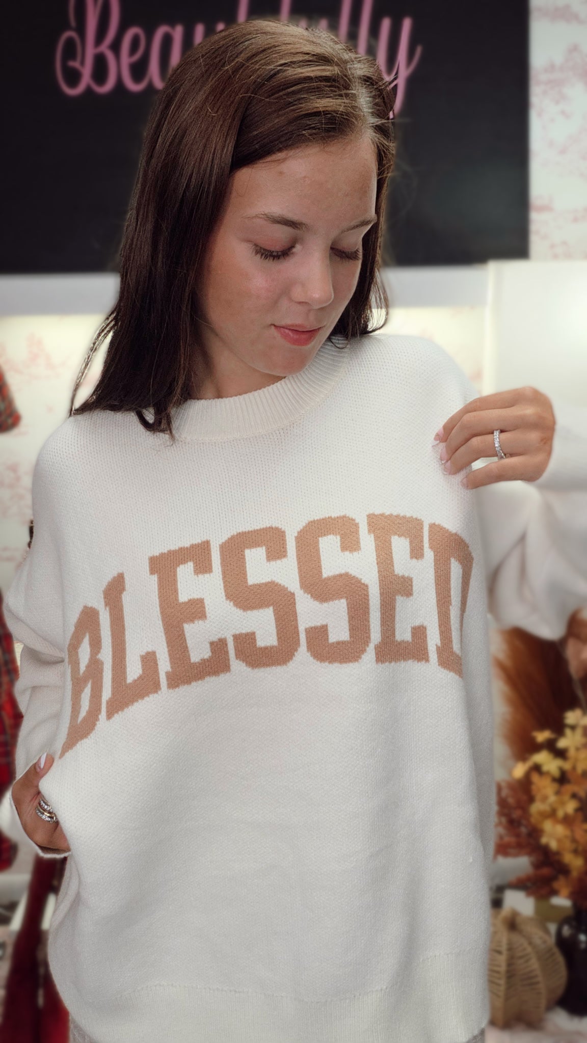 Blessed Beyond Measure Sweater