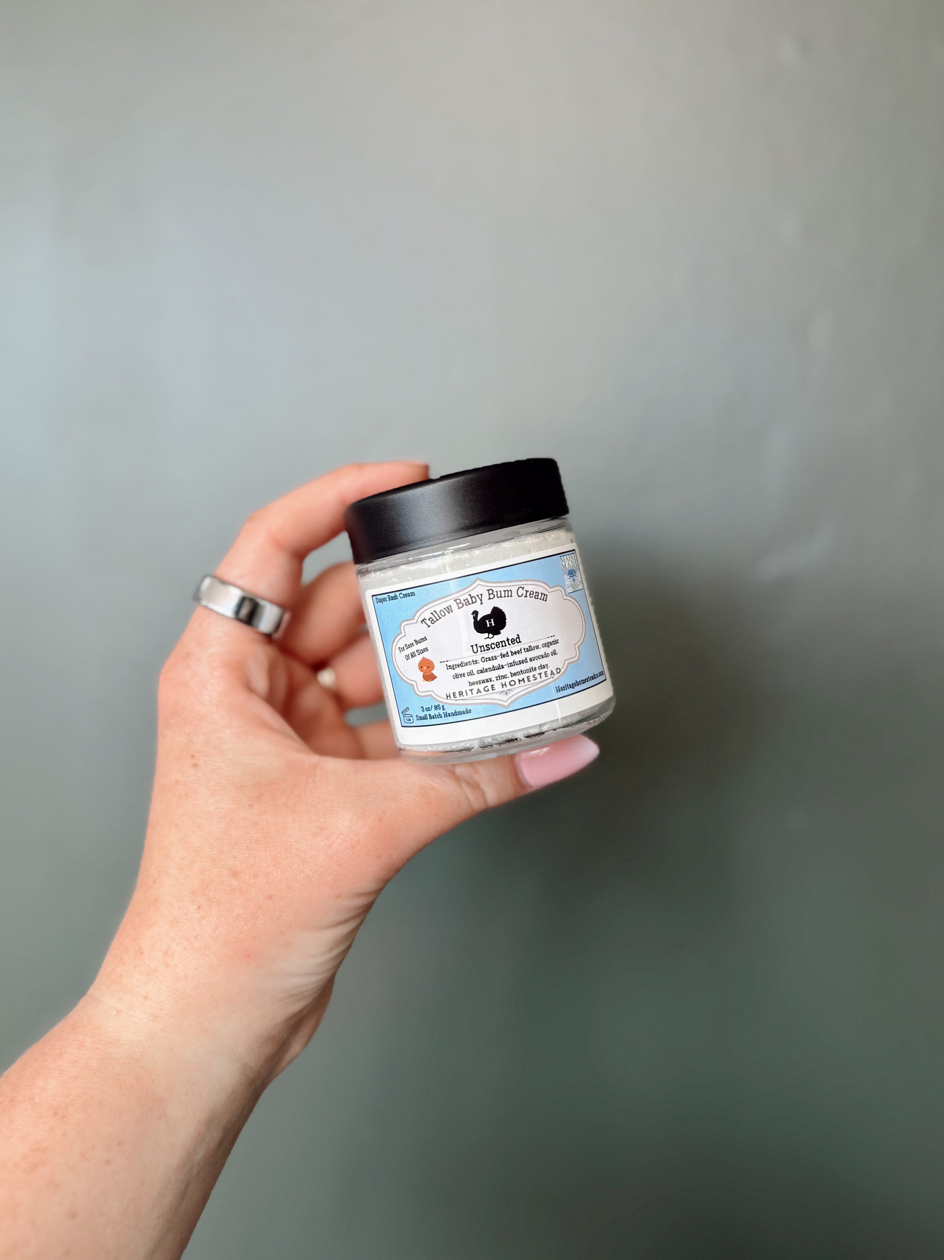 Tallow Baby Bum Cream