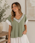 Top ~ Gertrude Lace