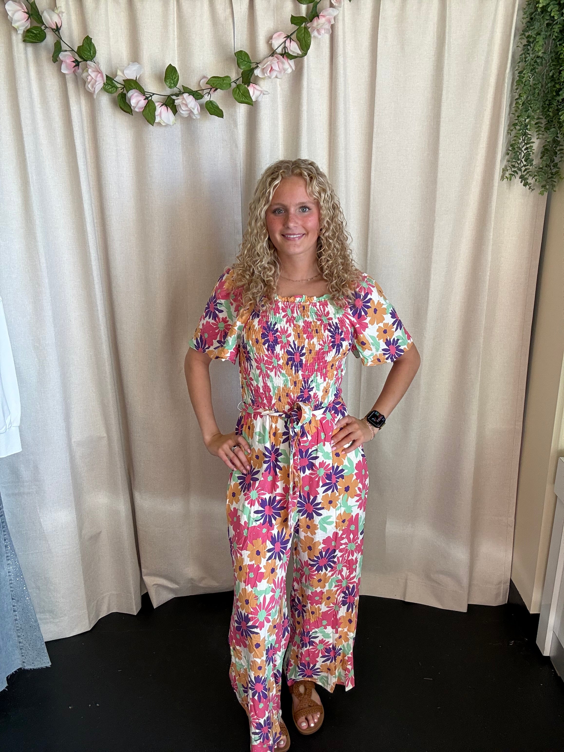 Jumpsuit ~ Joyful Garden