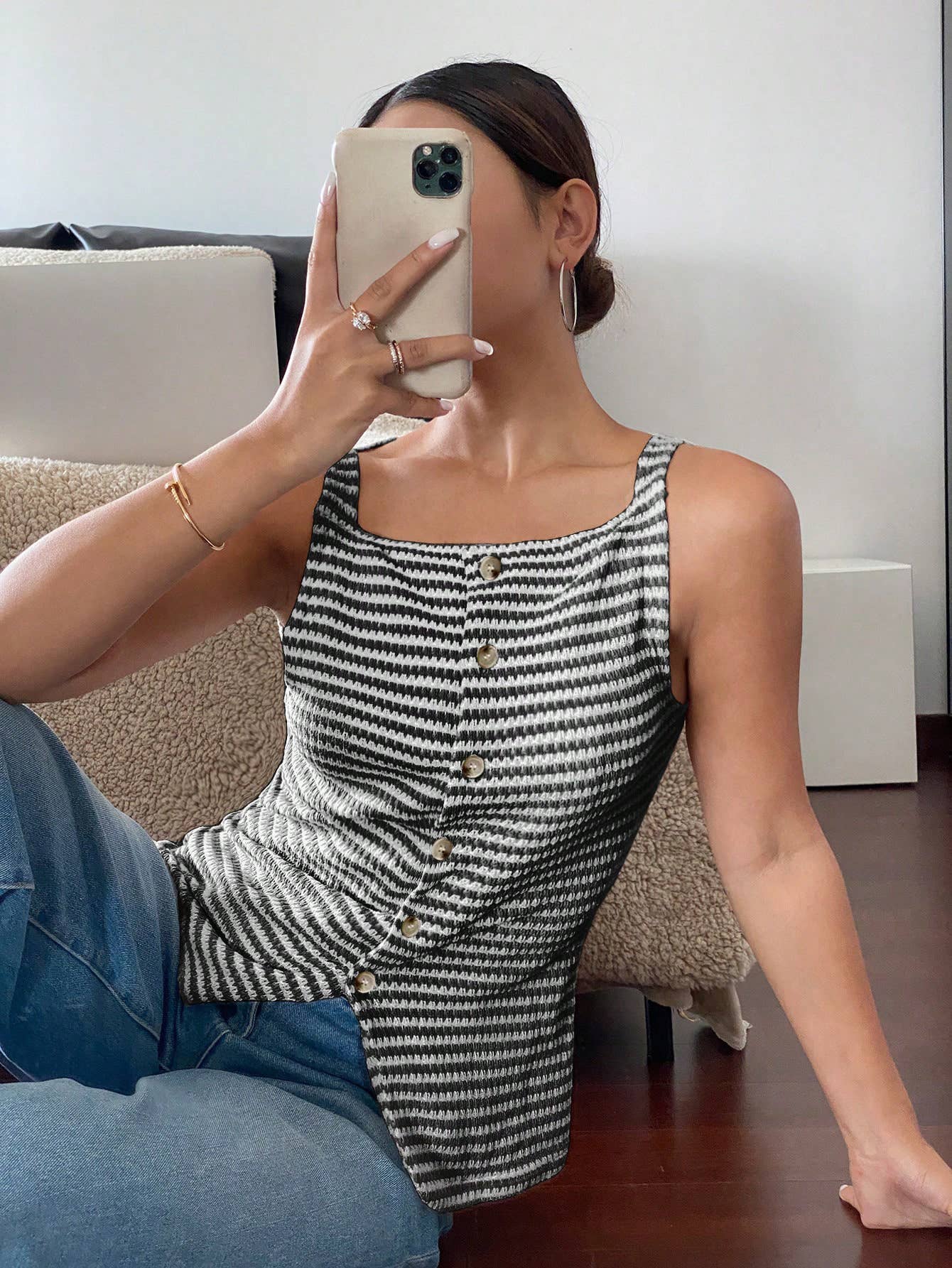 Tank ~ Coastal Stripe