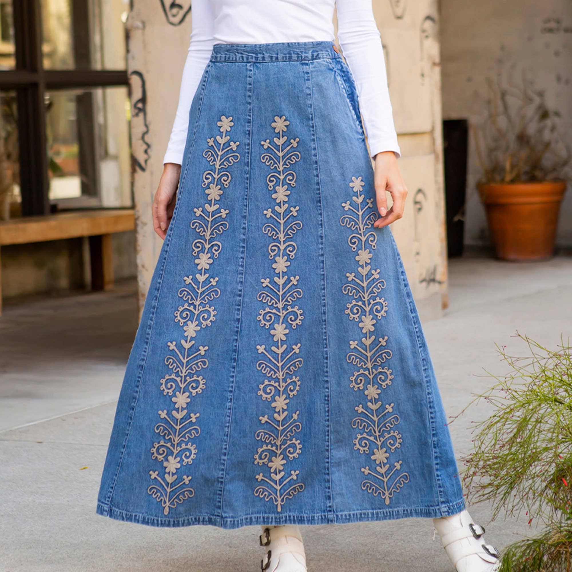 Skirt ~ Marigold Meadow