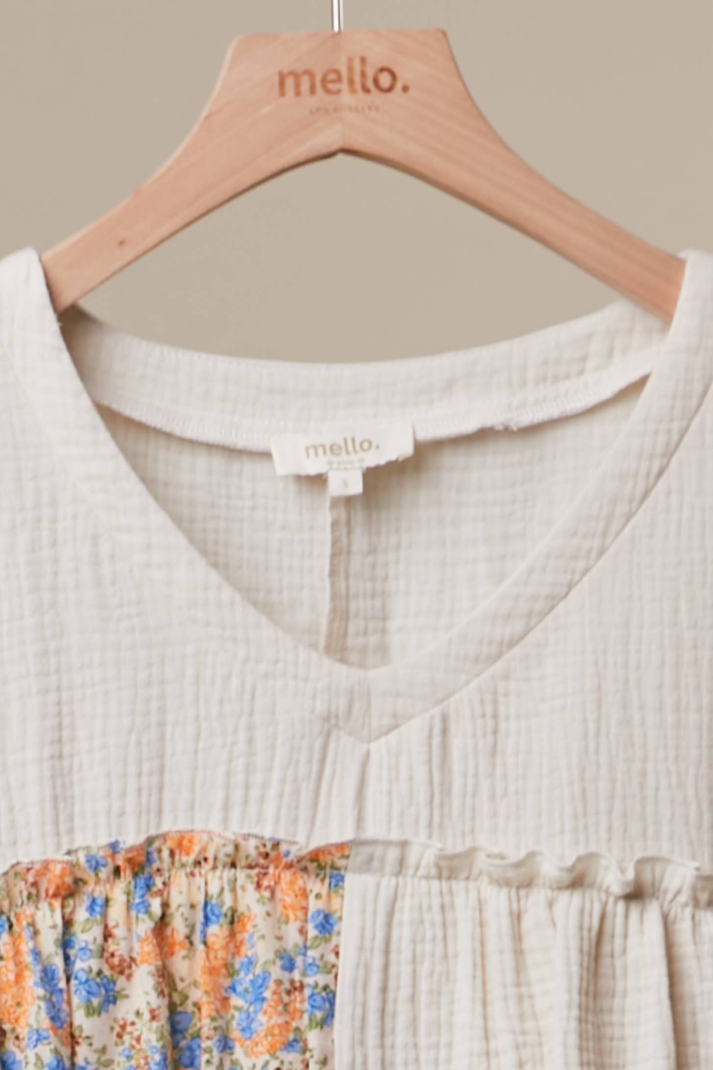 Top ~ Vintage Ruffle