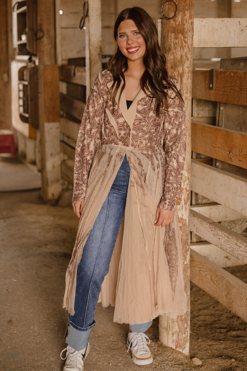 The Tooled Loretta Duster
