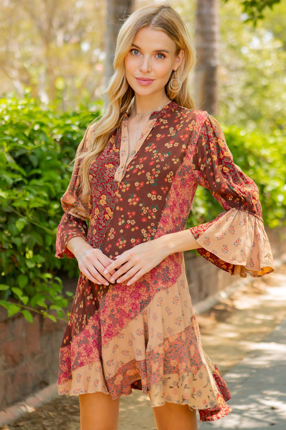 Tunic Dress ~ Saffron Skies
