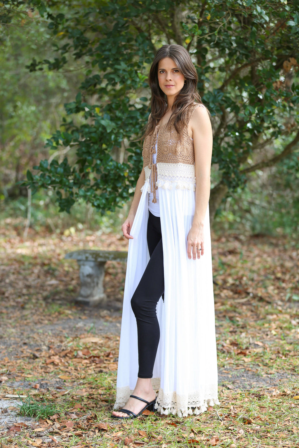 Poetry & Grace Crochet Duster