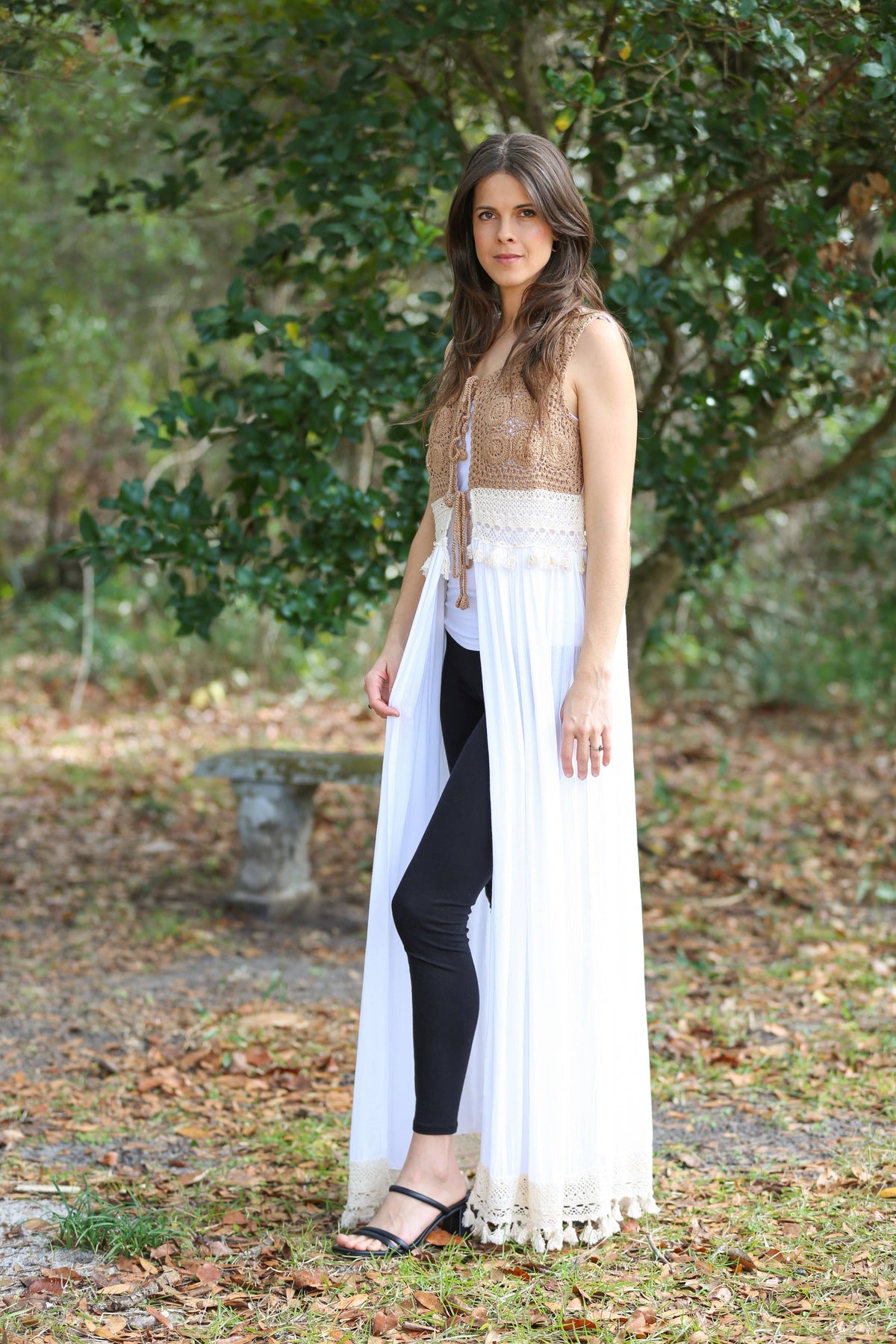 Poetry & Grace Crochet Duster