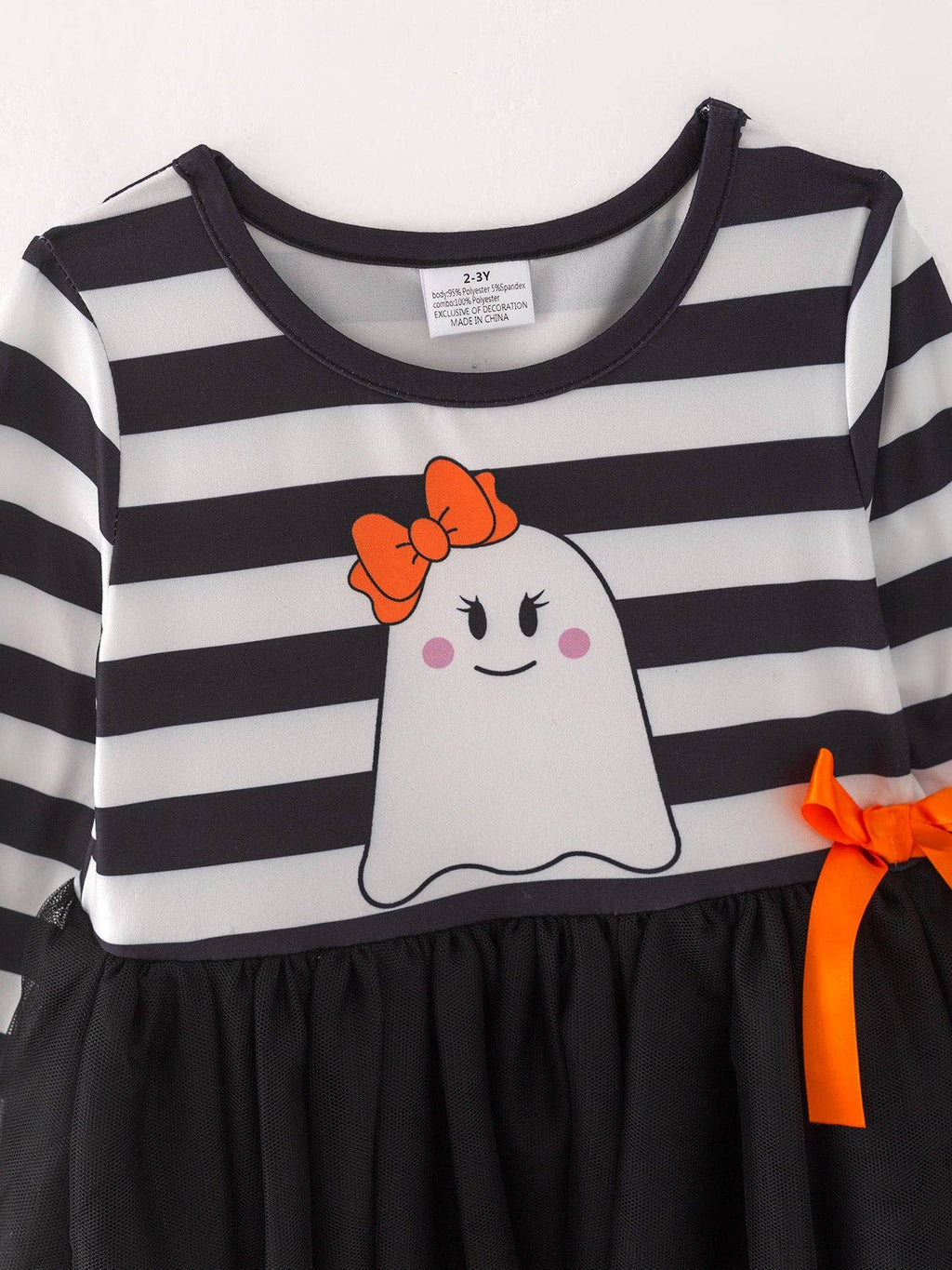 Spooky Stripe Twirl Dress