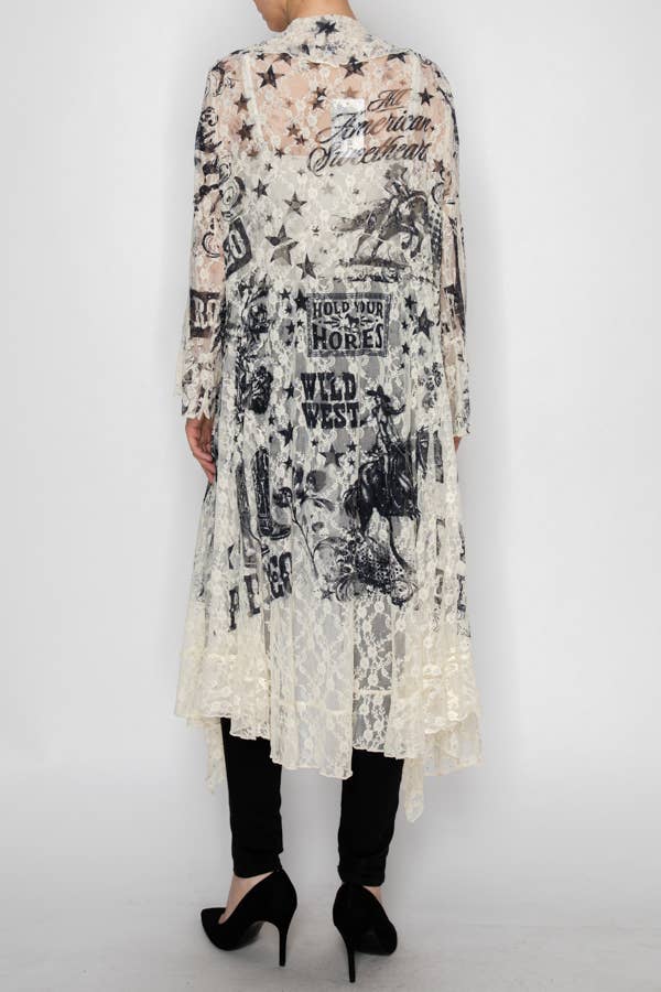 Duster ~ Ruffle Bliss