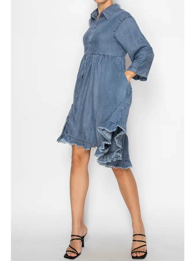 Tunic ~ Jolene Ruffle