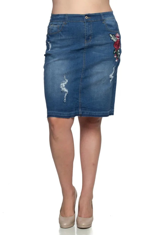 Denim Skirt ~ Lynley