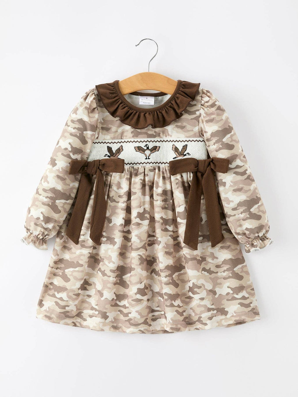 Mallory Camo Duck Dress