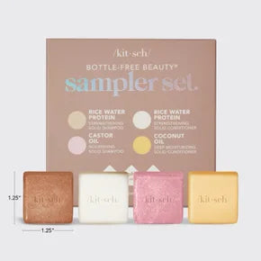 Kitsch ~ Bottle-Free Beauty 4pc Sampler Set