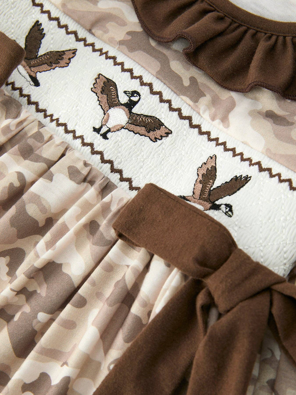 Mallory Camo Duck Dress