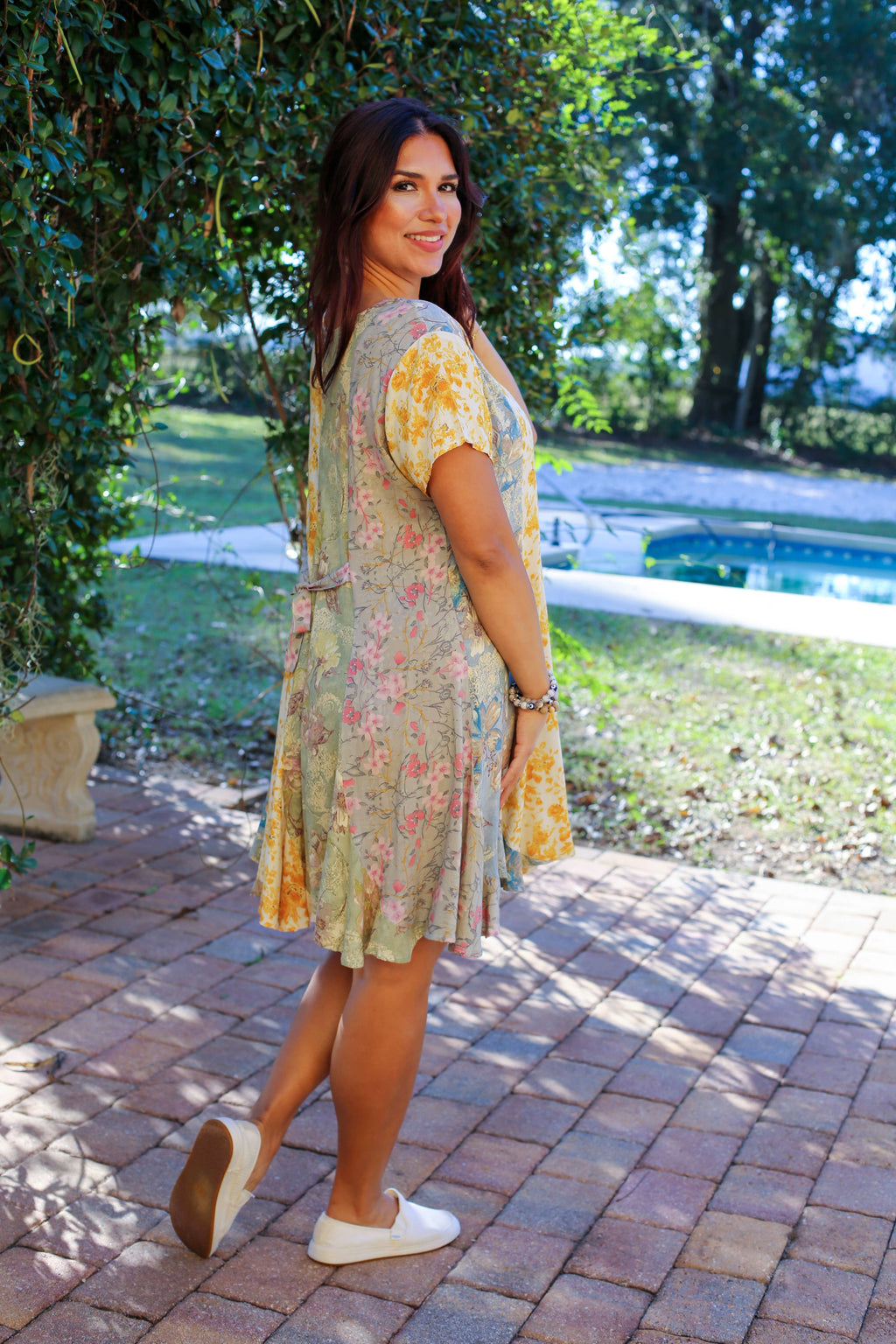 Meadow Melody Patchwork Tunic