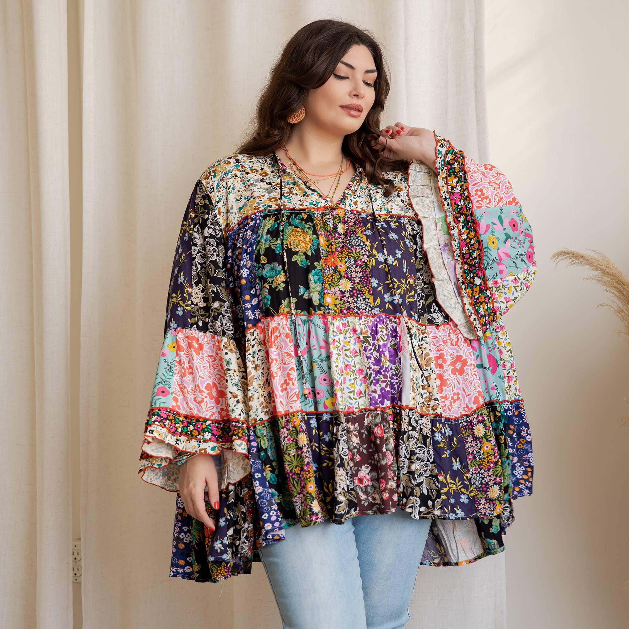 Tunic ~ Paisley Rose