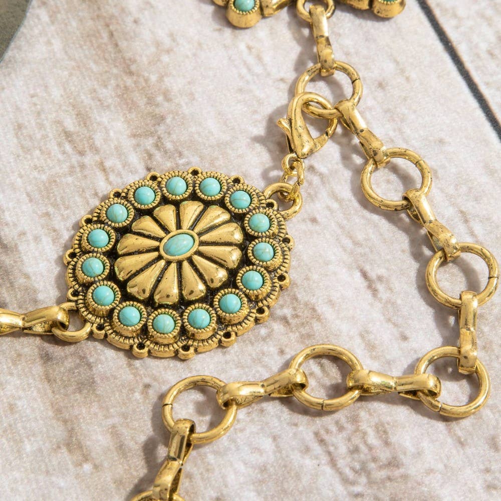 Belt ~ Stone Daisy