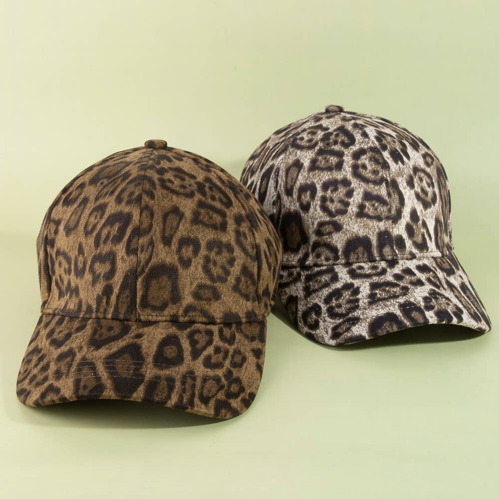 Hat ~ Leopard Print