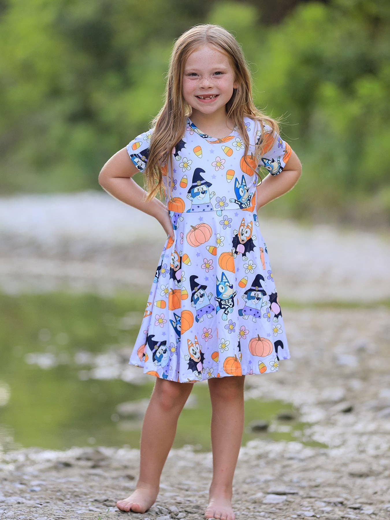 Pumpkin Parade Twirl Dress