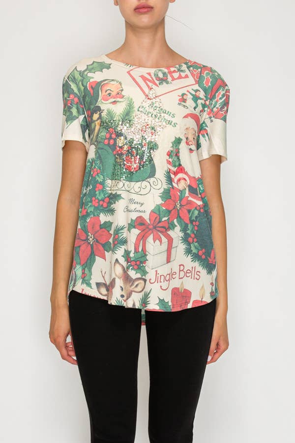 Graphic Tee ~ Holly Jolly