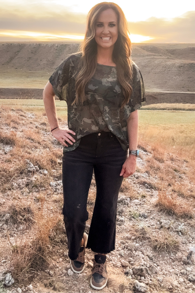 Camo Kreek Mesh Top