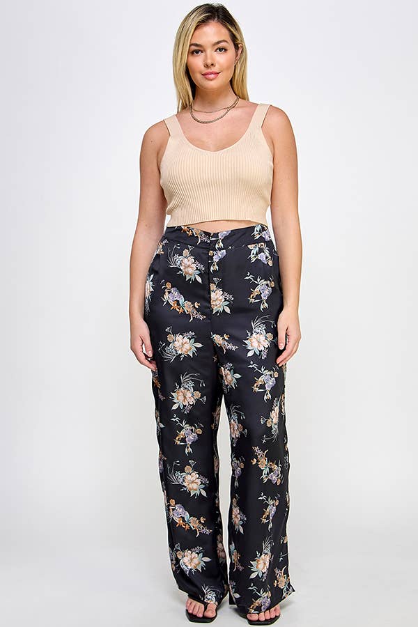 Satin Pant ~ Lenora