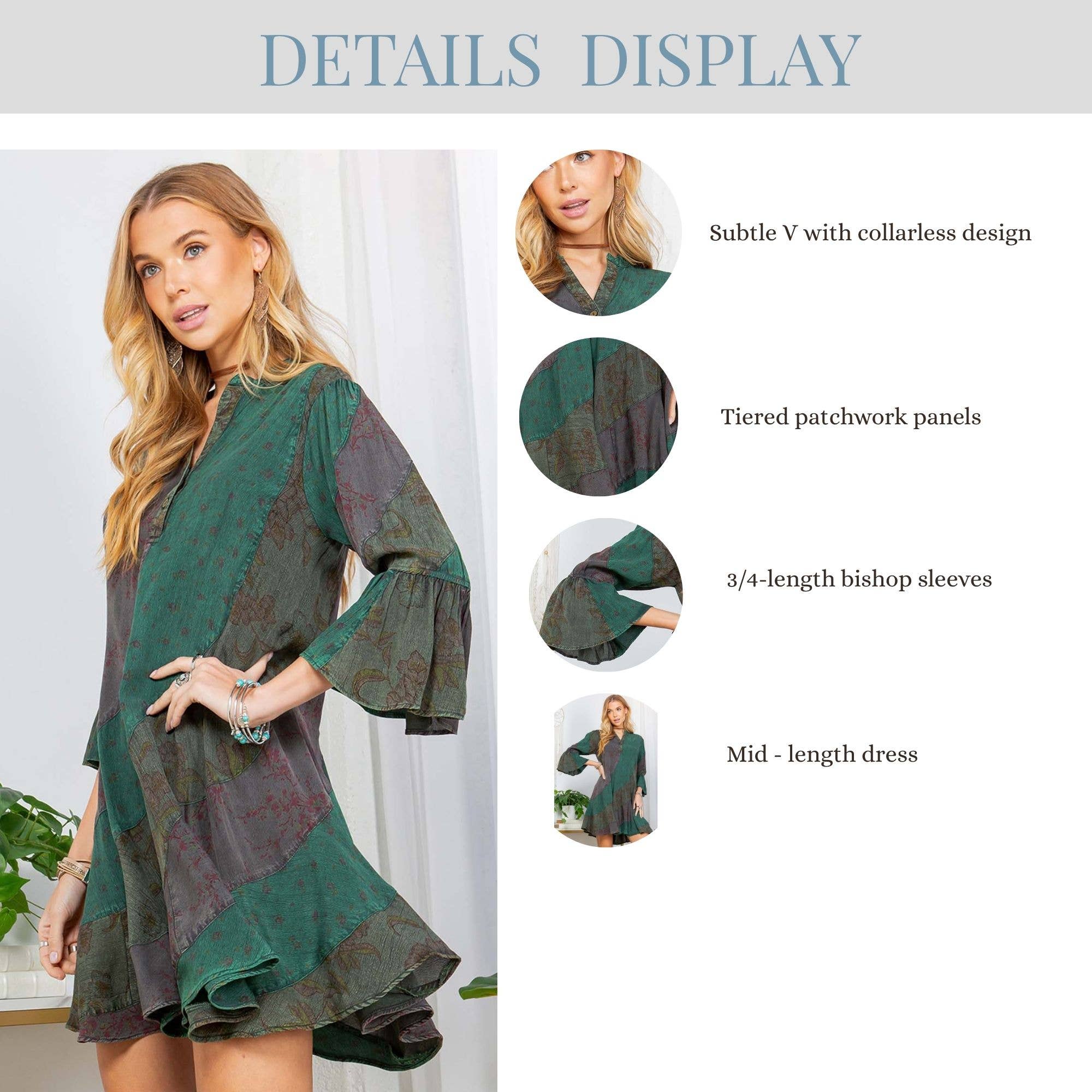 Tunic Dress ~ Saffron Skies