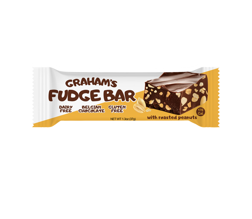 Roasted Peanut Fudge Bar