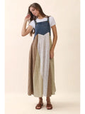 Overall Dress ~ Bluebell Meadow