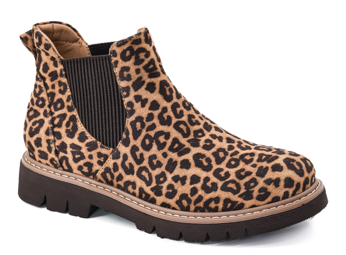 Corky's It's Chilly Leopard bootie