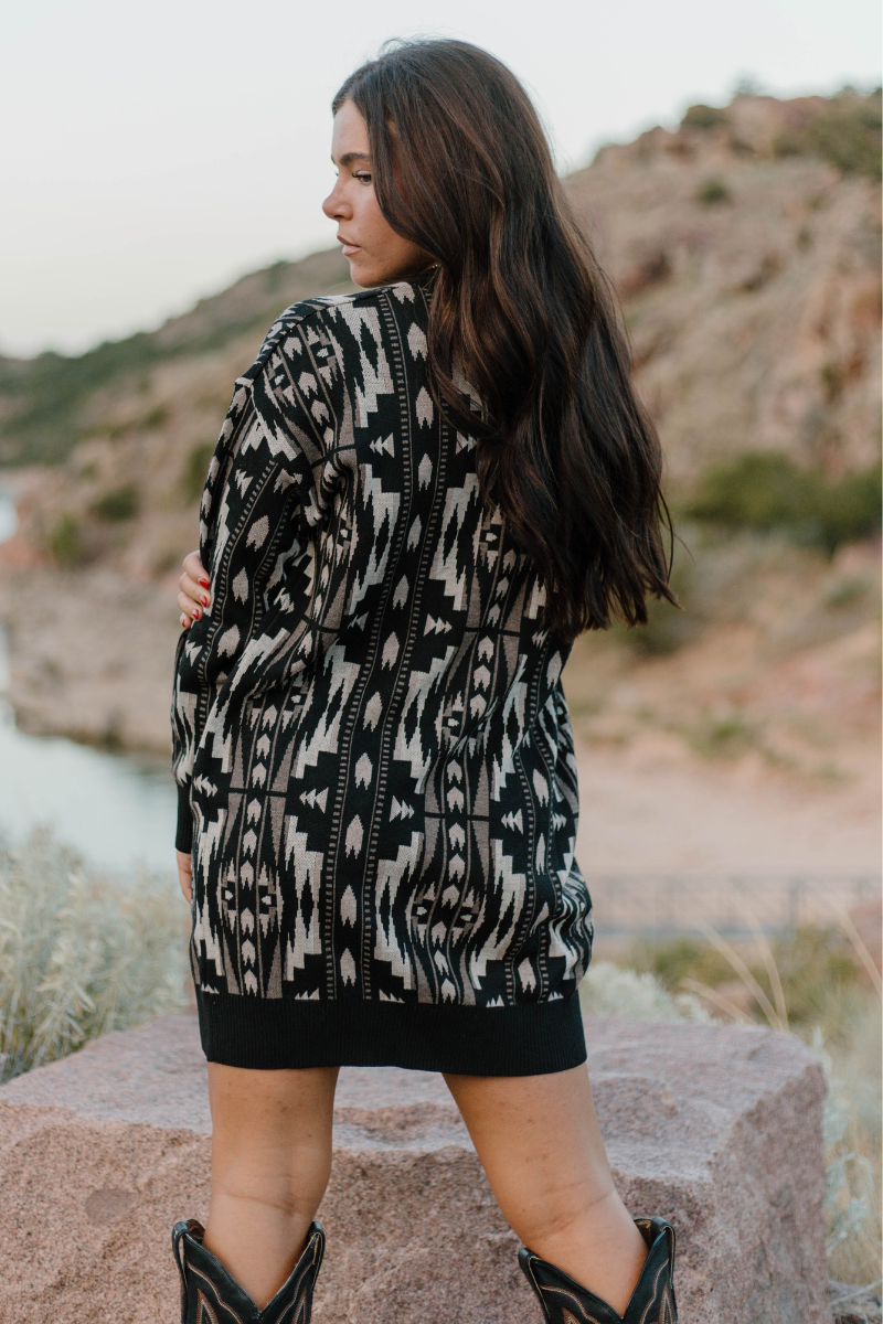 Montana Aztec Sweater Tunic
