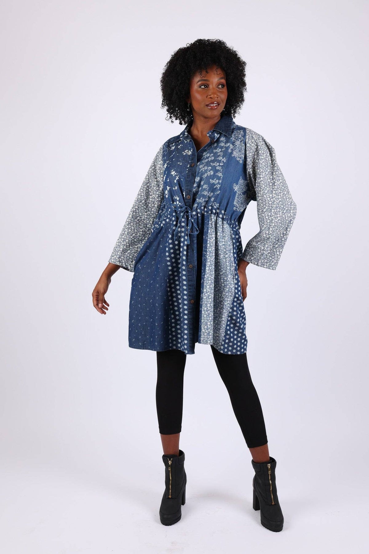 Bluebird Lane Patchwork Tunic