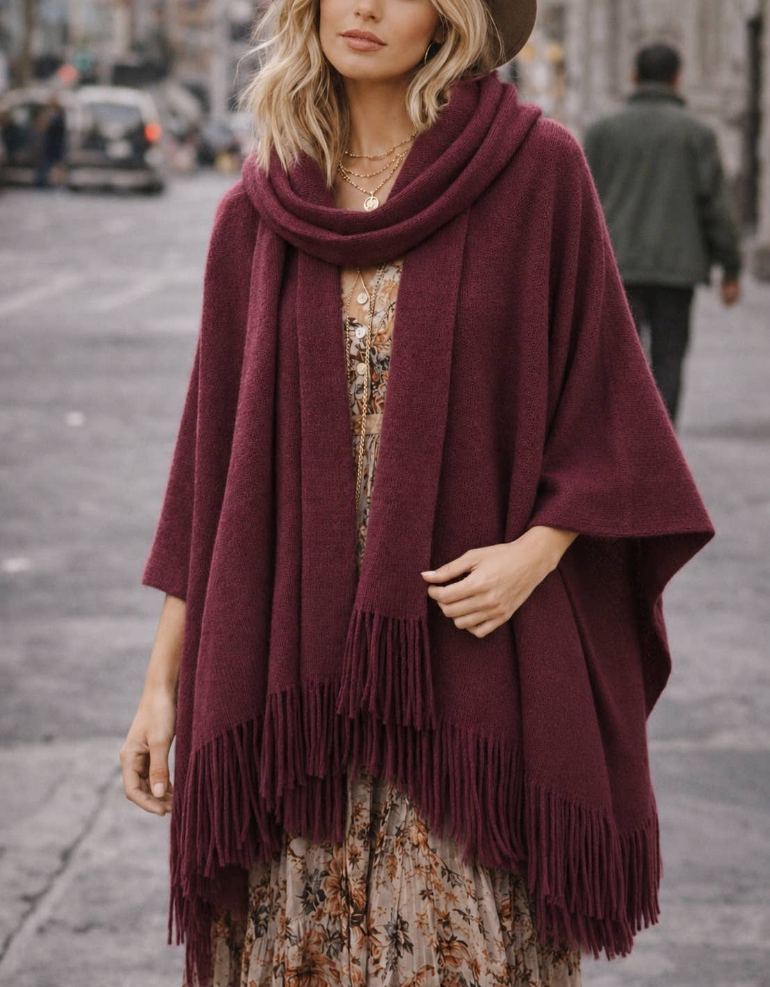 Scarf ~ Autumn Merlot