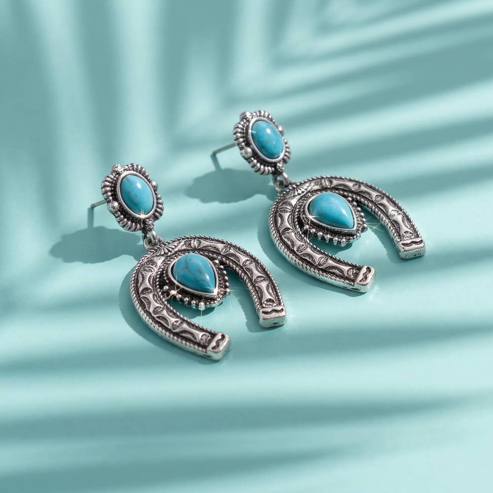 Earrings ~ Turquoise Naja