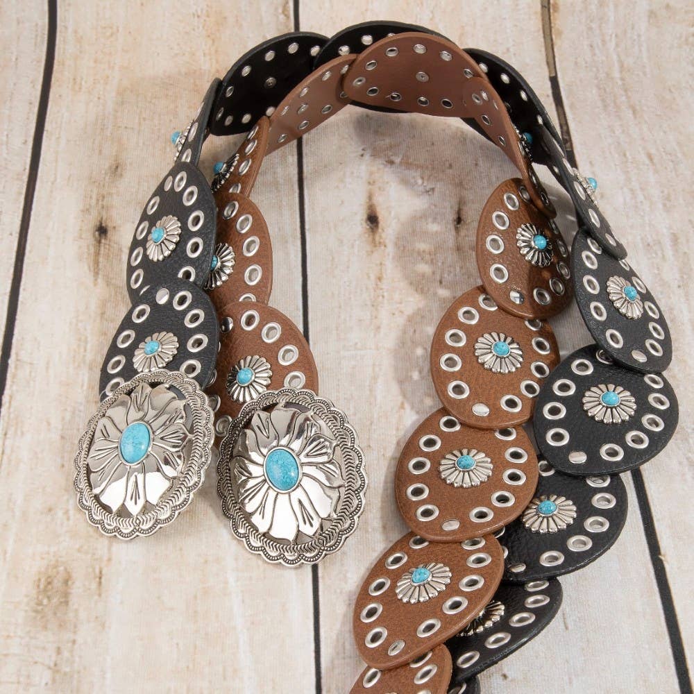 Belt ~ Western Turquoise