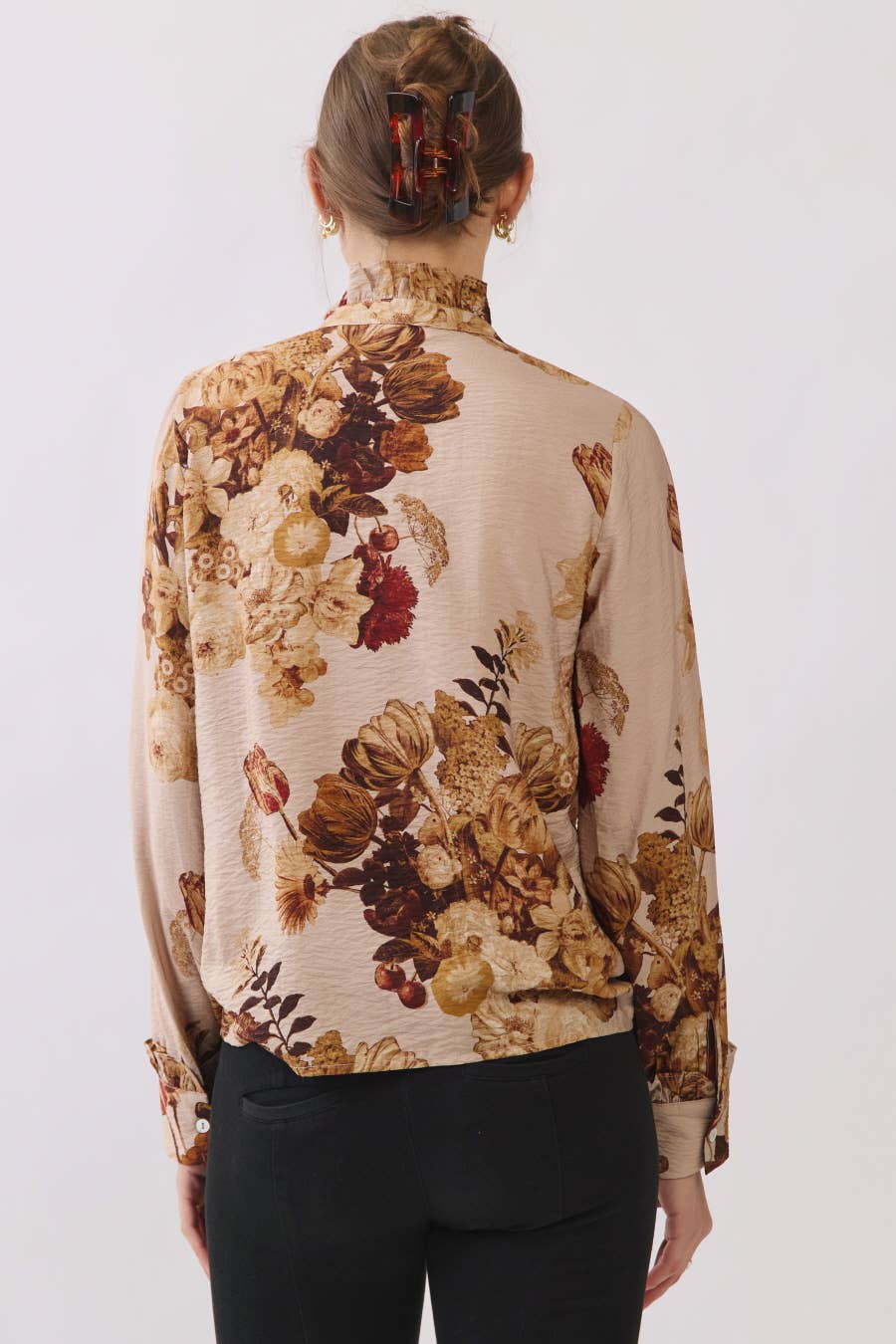 Top ~ Mocha Blossom