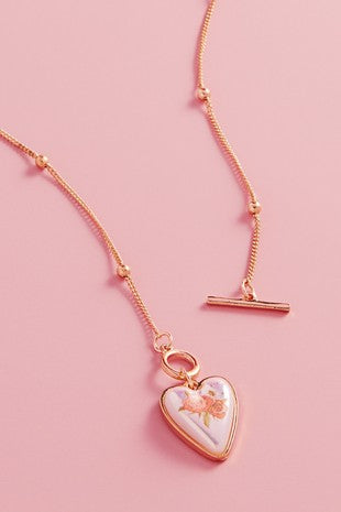 Necklace ~ Heirloom rose