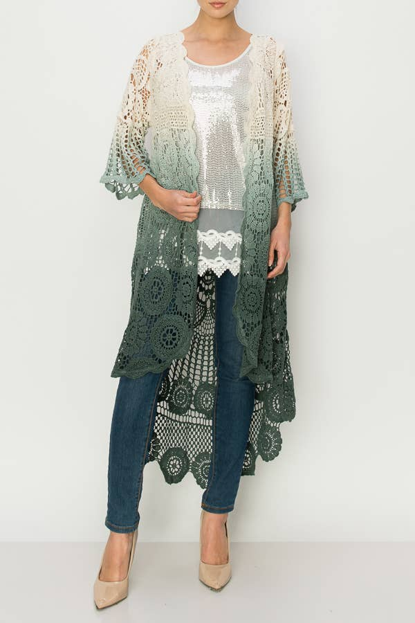 Crochet Cardigan ~ Clara