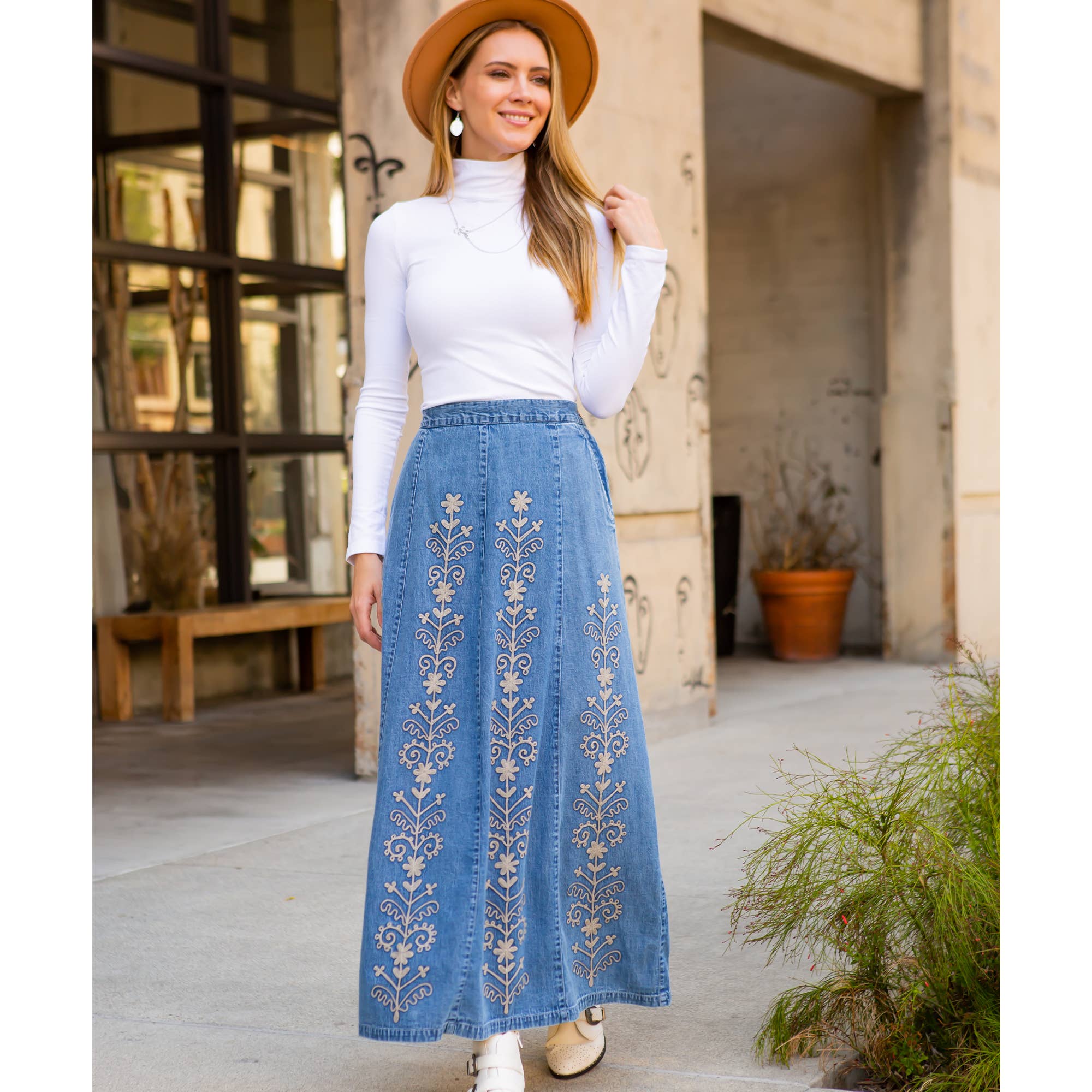 Skirt ~ Marigold Meadow