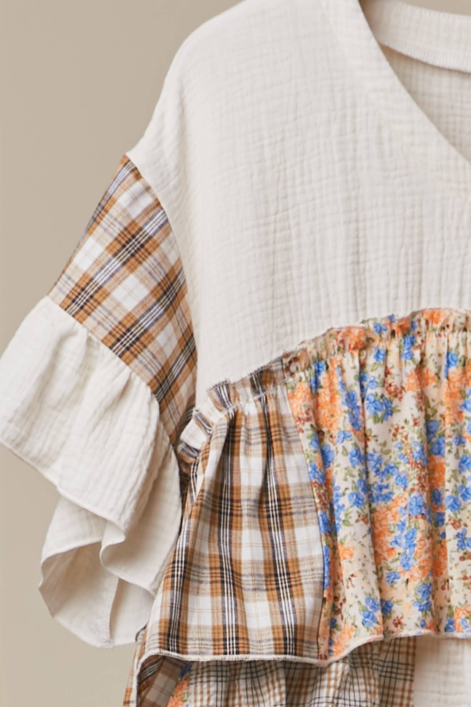 Top ~ Vintage Ruffle