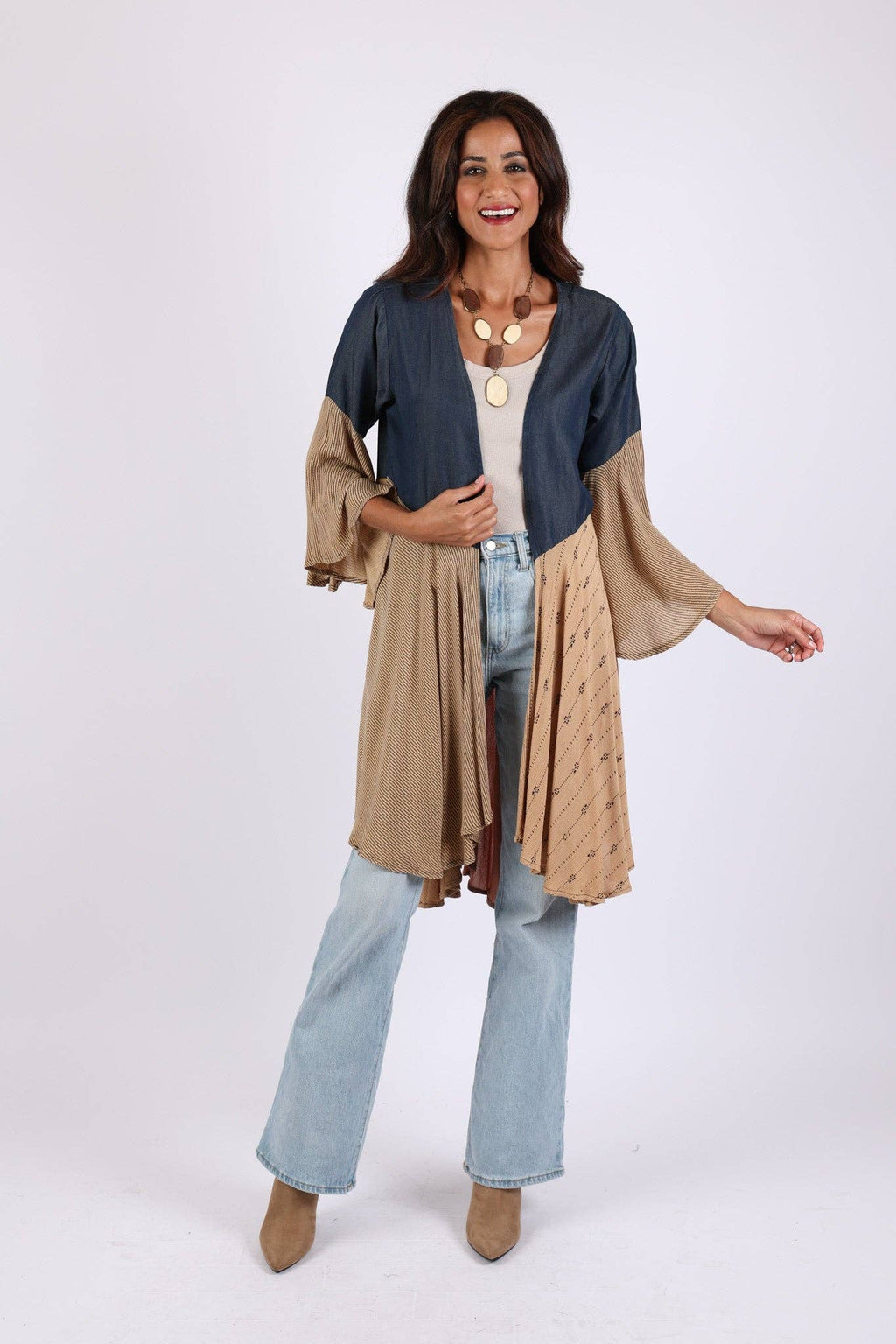 Harvest Harmony Patchwork Duster