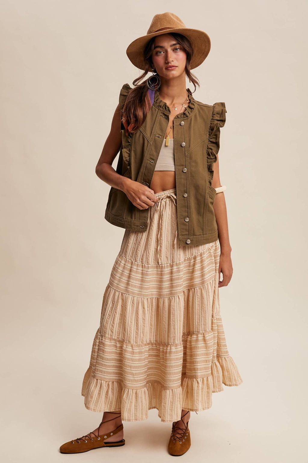 Vest ~ Oakley Rose