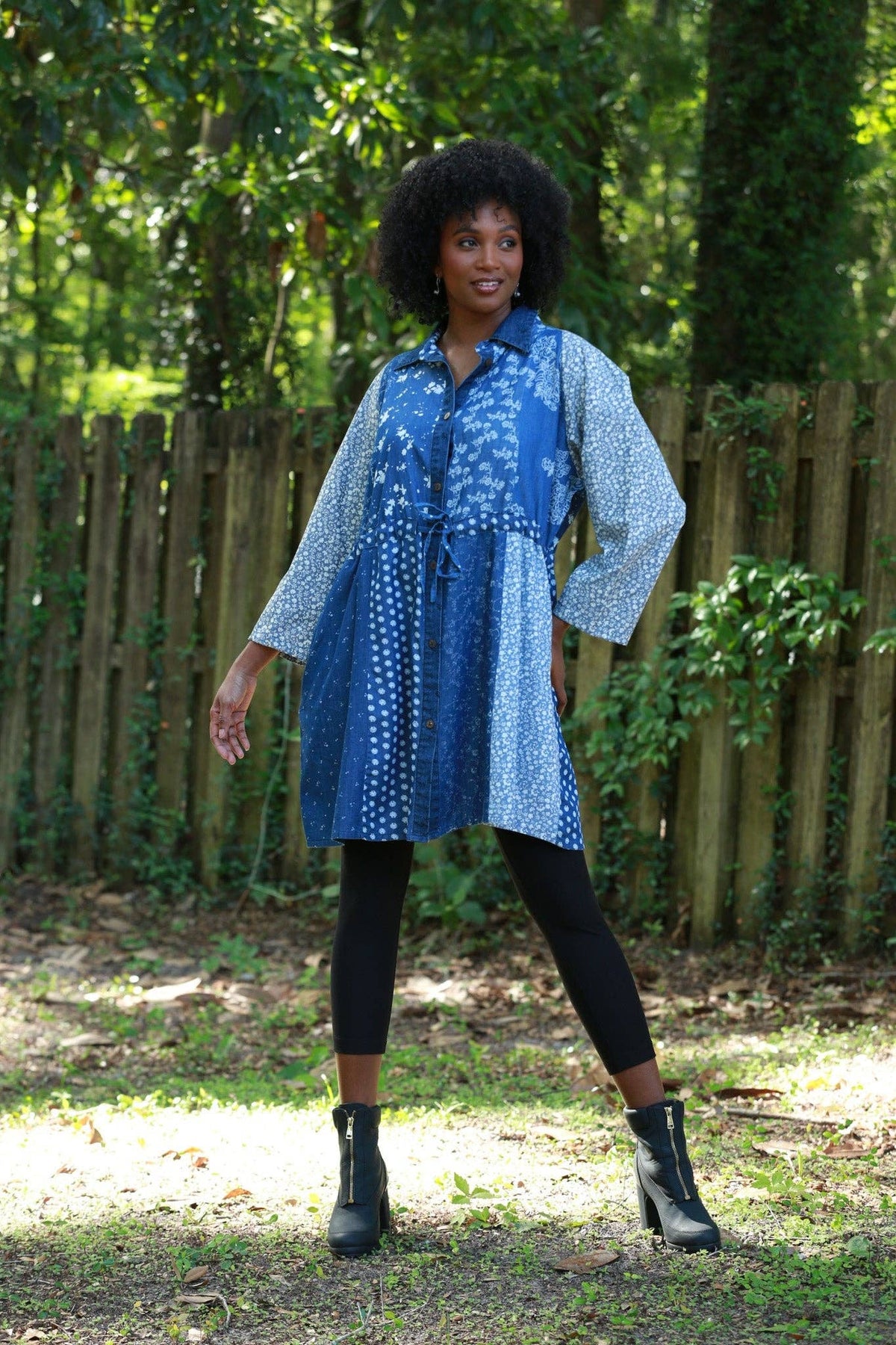Bluebird Lane Patchwork Tunic