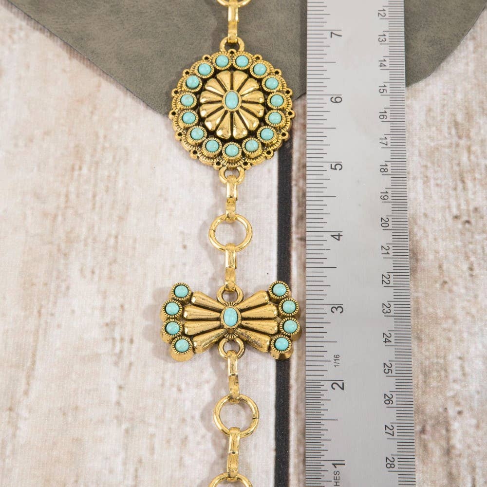 Belt ~ Stone Daisy