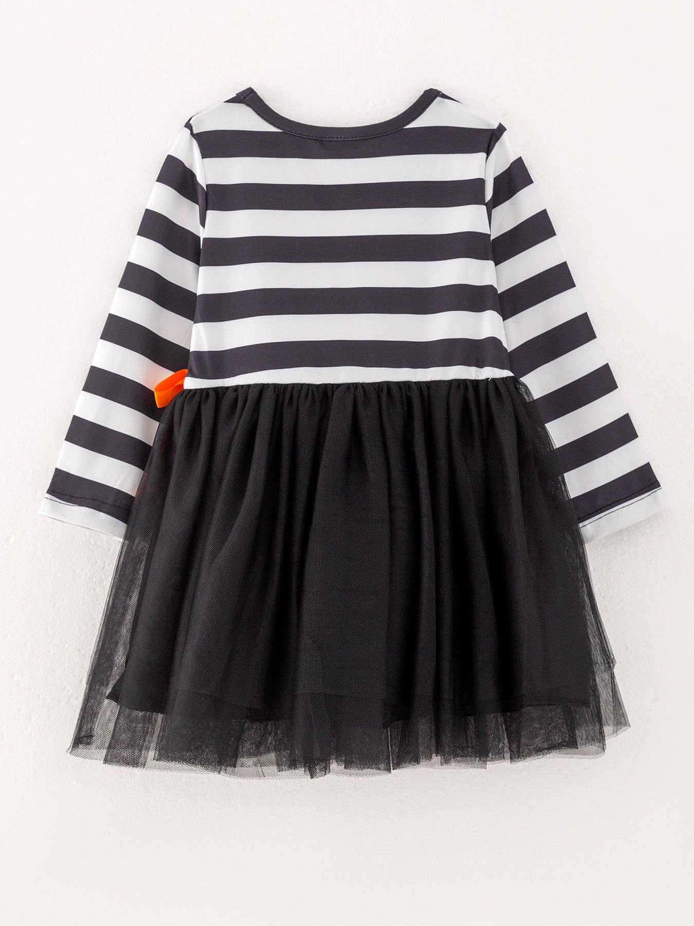 Spooky Stripe Twirl Dress