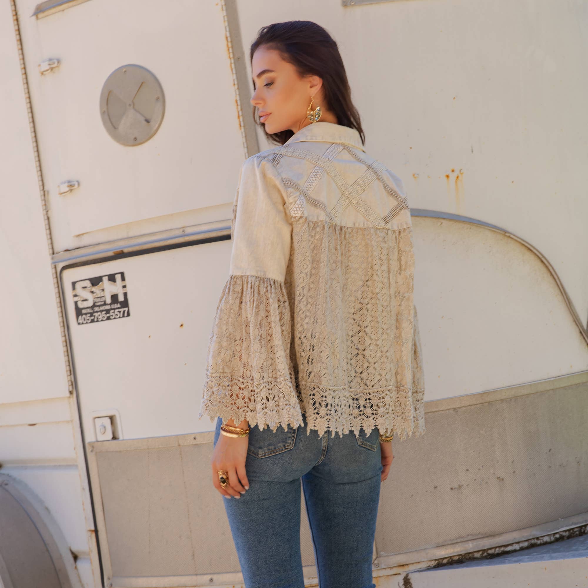 Jacket ~ Wildflower Lace
