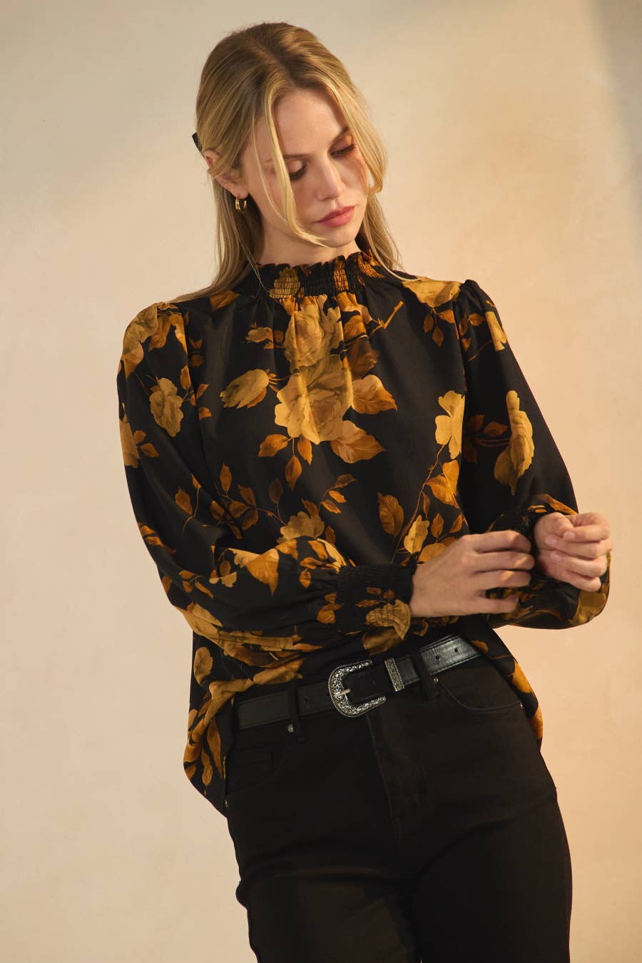 Top ~ Midnight Marigold