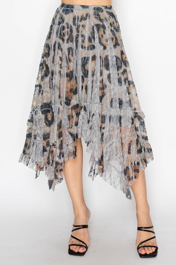 Lace Skirt ~ Wild Lace