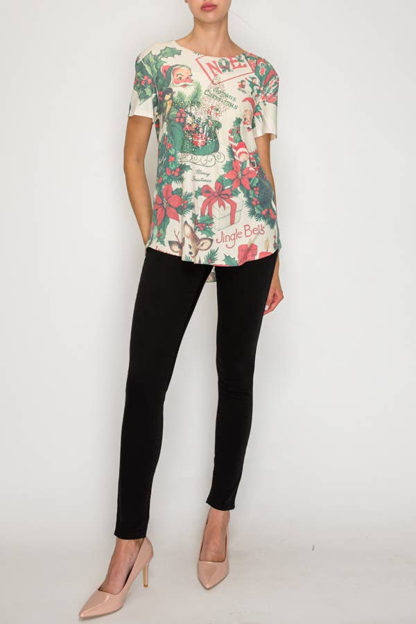Graphic Tee ~ Holly Jolly