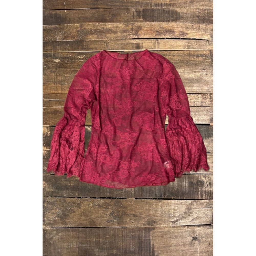 Top ~ Garden Tea Lace